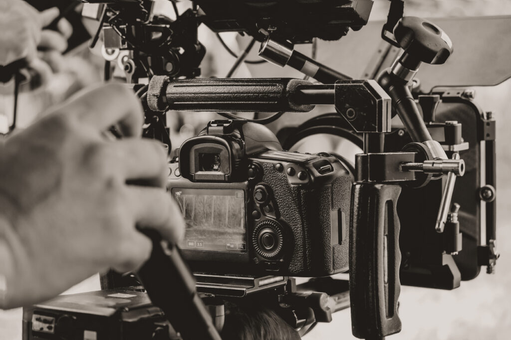 behind-the-scenes camera gear