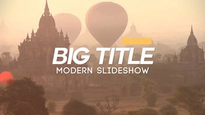 Big Title Slideshow.