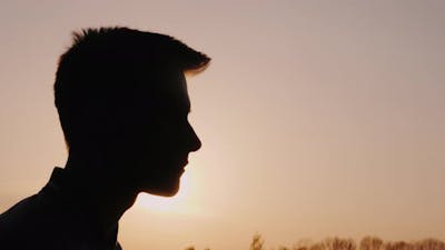 Profile of a Teenager, Eating Snacks.