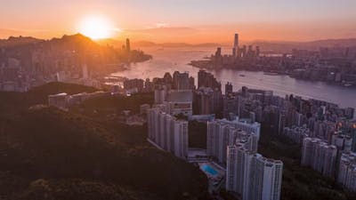 #mavic3 #dji #drones #hongkong #sunset #city #building #youtube #facebook #instagram #fly #mountains.